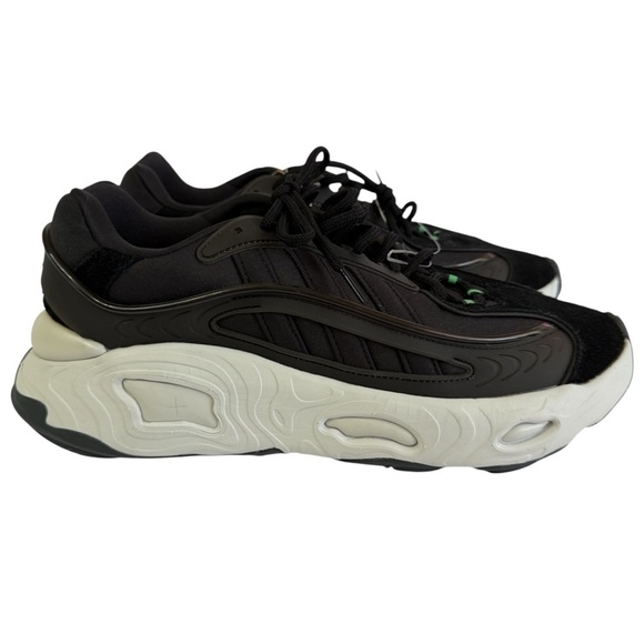 adidas Oznova Core Black Carbon Sneakers Adiplus Cushioning Men’s Size 9